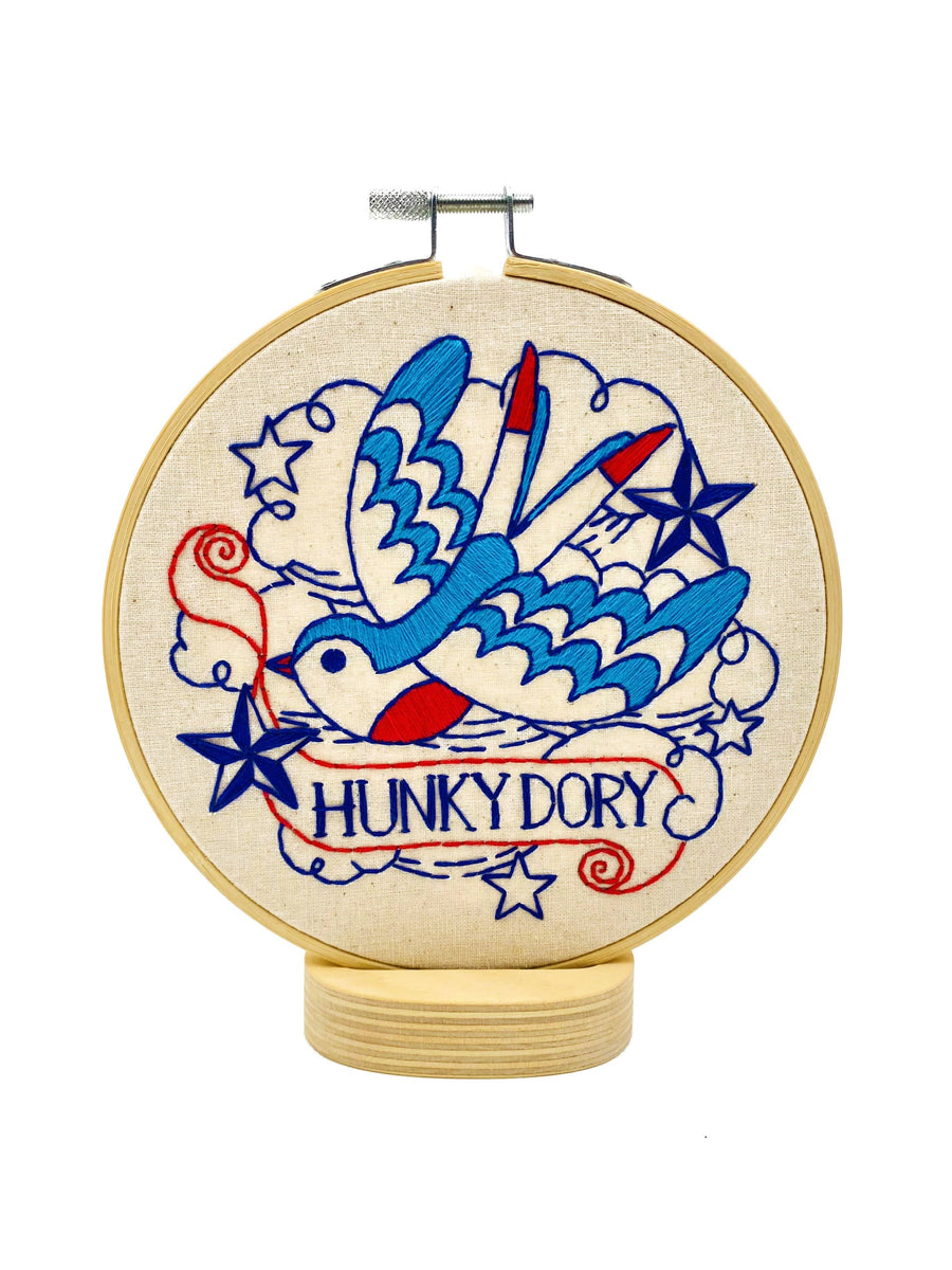 Hook, Line & Tinker - Hunky Dory Complete Embroidery Kit