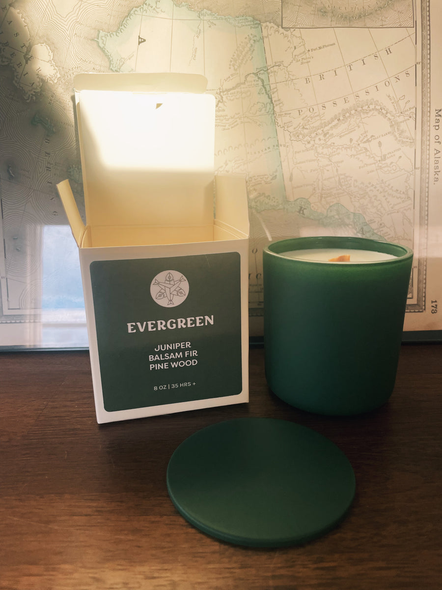 Evergreen Candle