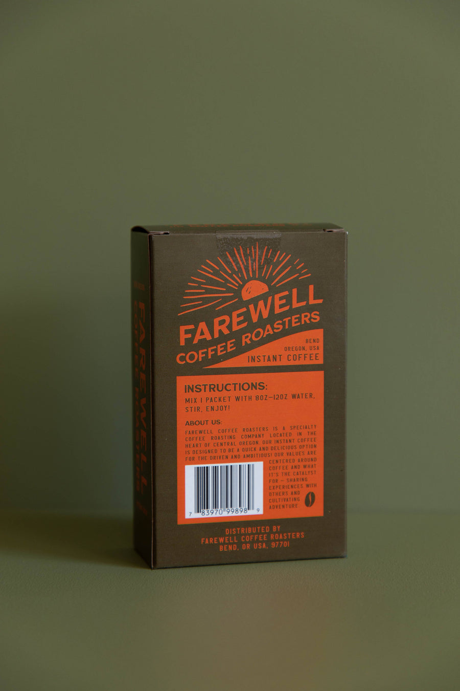 Farewell - INSTANT COFFEE