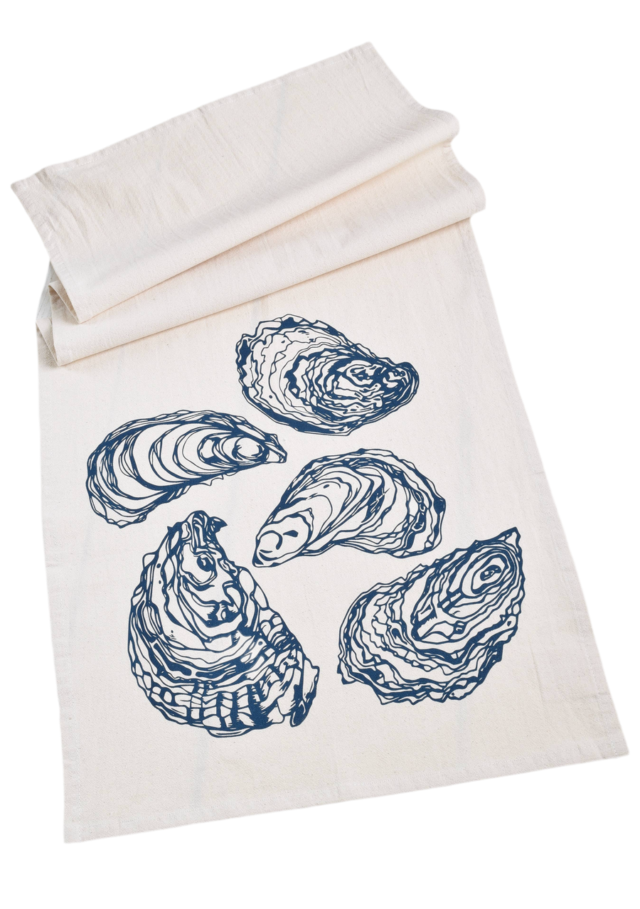 Hearth and Harrow - Oyster Tea Towel