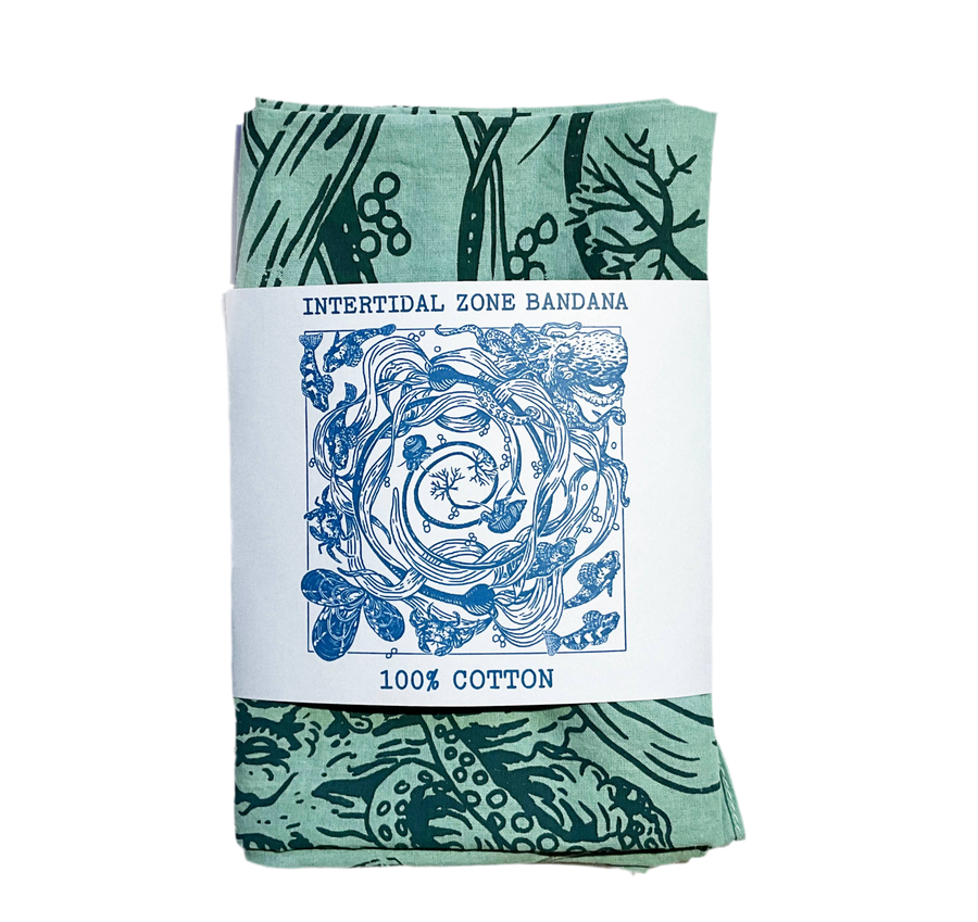 Intertidal Zone Cotton Bandana