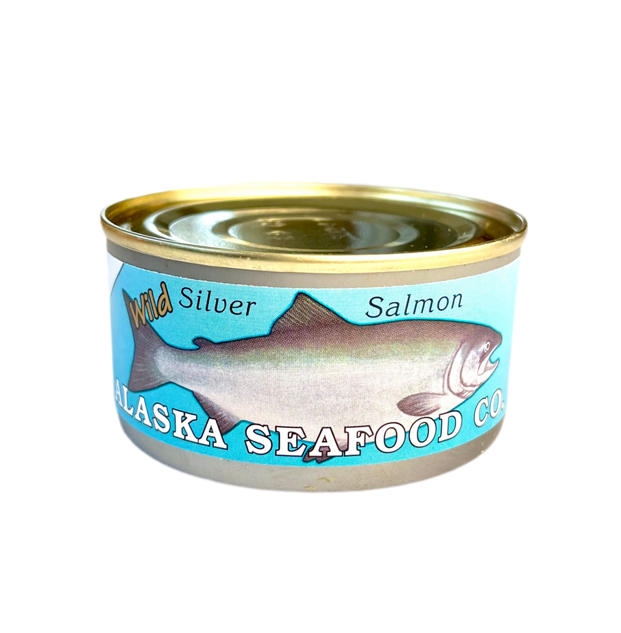 Alaska Seafood Co - Smoked Silver Salmon Tin