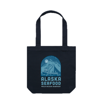 Alaska Seafood Tote Bag