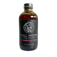 Full Moon - Strawberry Sage Simple Syrup