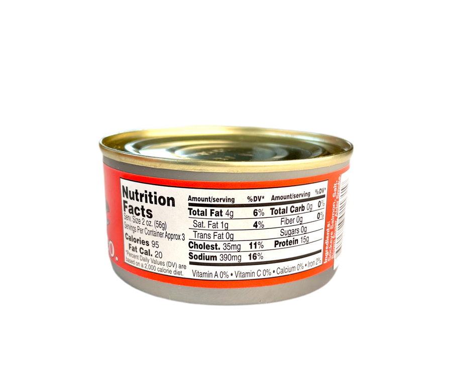 Alaska Seafood Co - Smoked Sockeye Salmon Tin