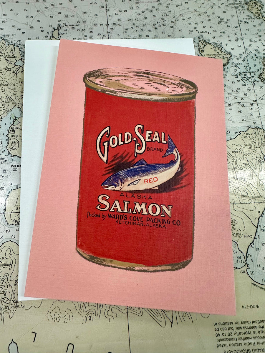 Alaska Canned Salmon Cards - 6 Pack