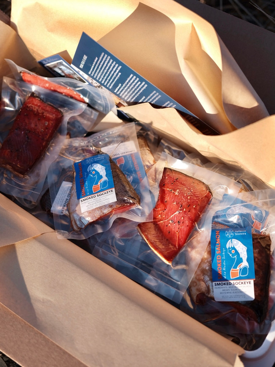 Wild Alaska Smoked Sockeye Salmon Box: 10 LB