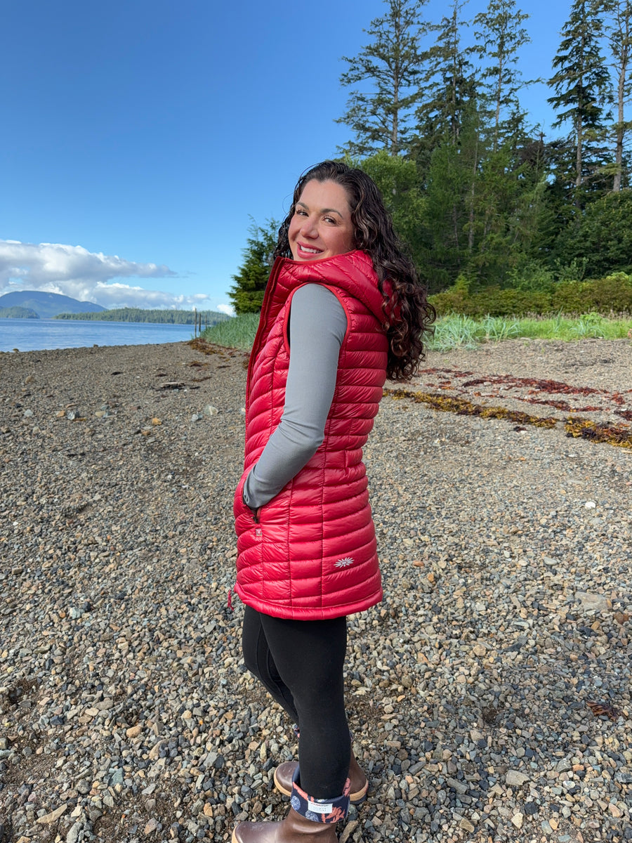 SKHOOP x Salmon Sisters - Sockeye Vest (Red Granite)