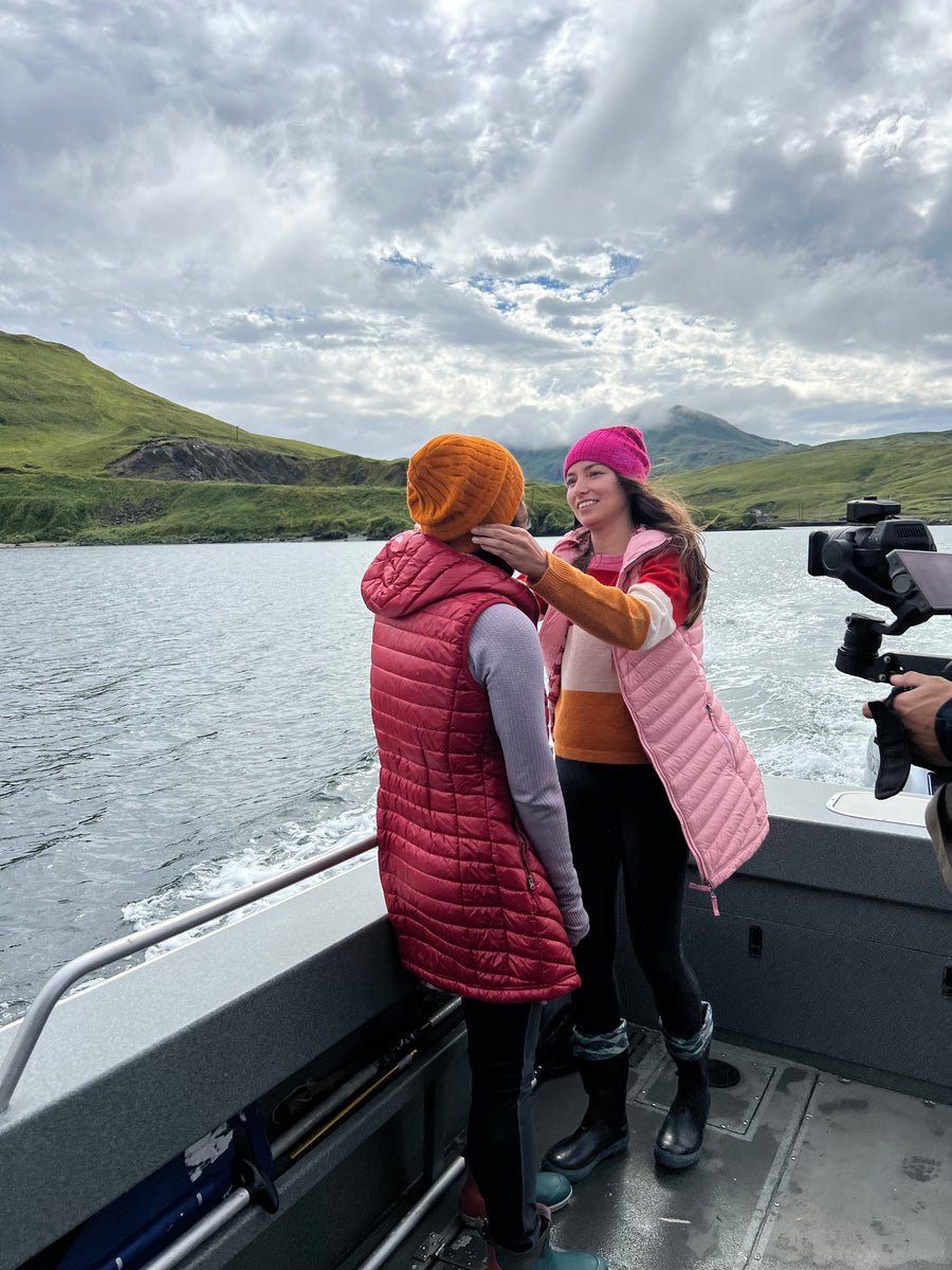 SKHOOP x Salmon Sisters - Sockeye Vest (Red Granite)