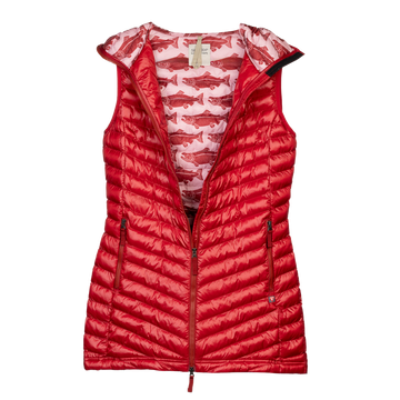 SKHOOP x Salmon Sisters - Sockeye Vest (Red Granite)