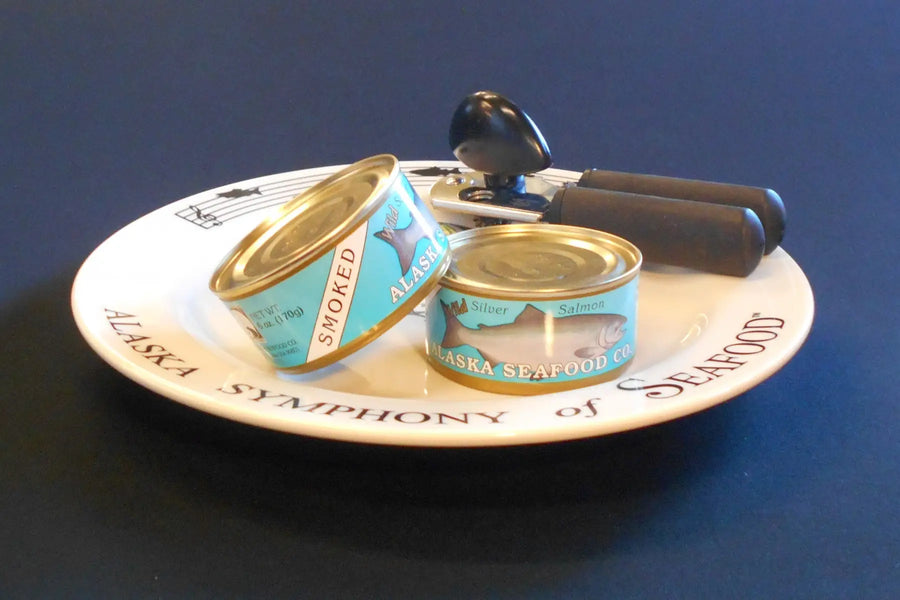 Alaska Seafood Co - Smoked Silver Salmon Tin