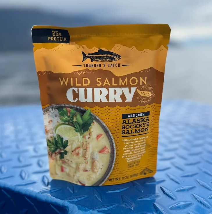 Thunder's Catch - Wild Salmon Curry