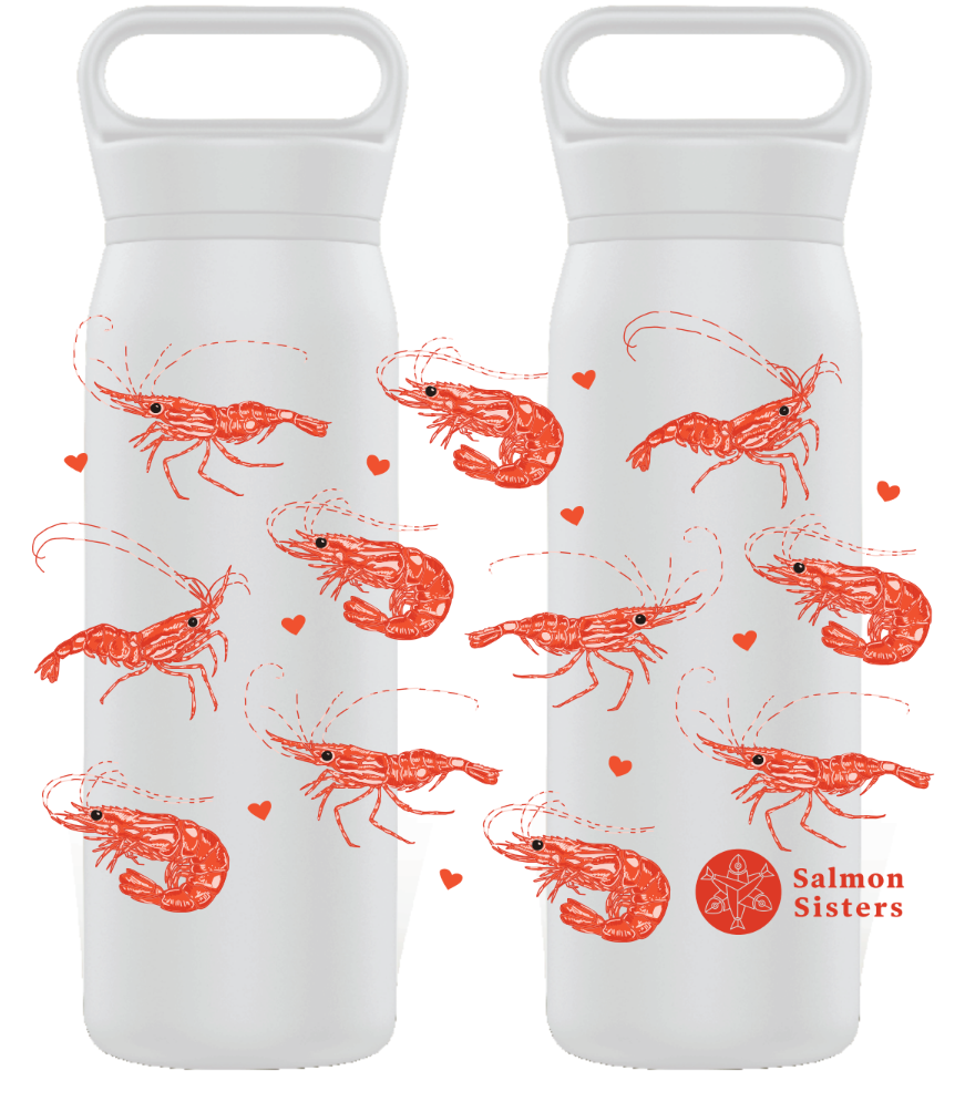 Prawn Water Bottle - 26 oz