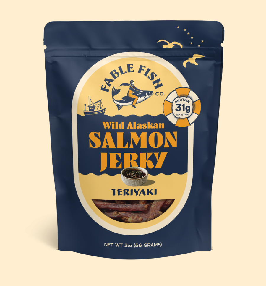 Fable Fish Co. - Teriyaki Sockeye Salmon Jerky
