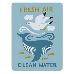 Fresh Air Clean Water Decal