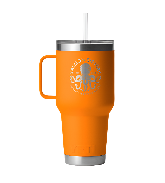 Yeti Straw Tumbler - Orange