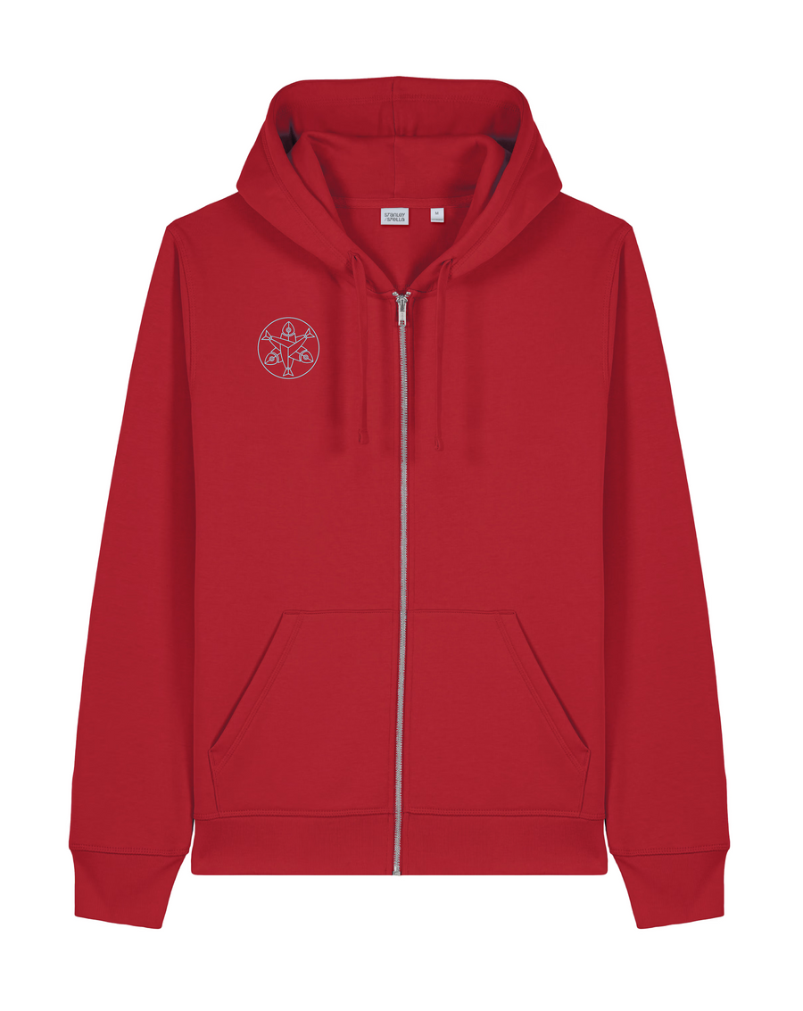 Pink Salmon Zip Up Hoodie – Salmon Sisters