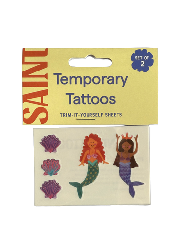 Saint & Company Temporary Tattoos - Mermaids