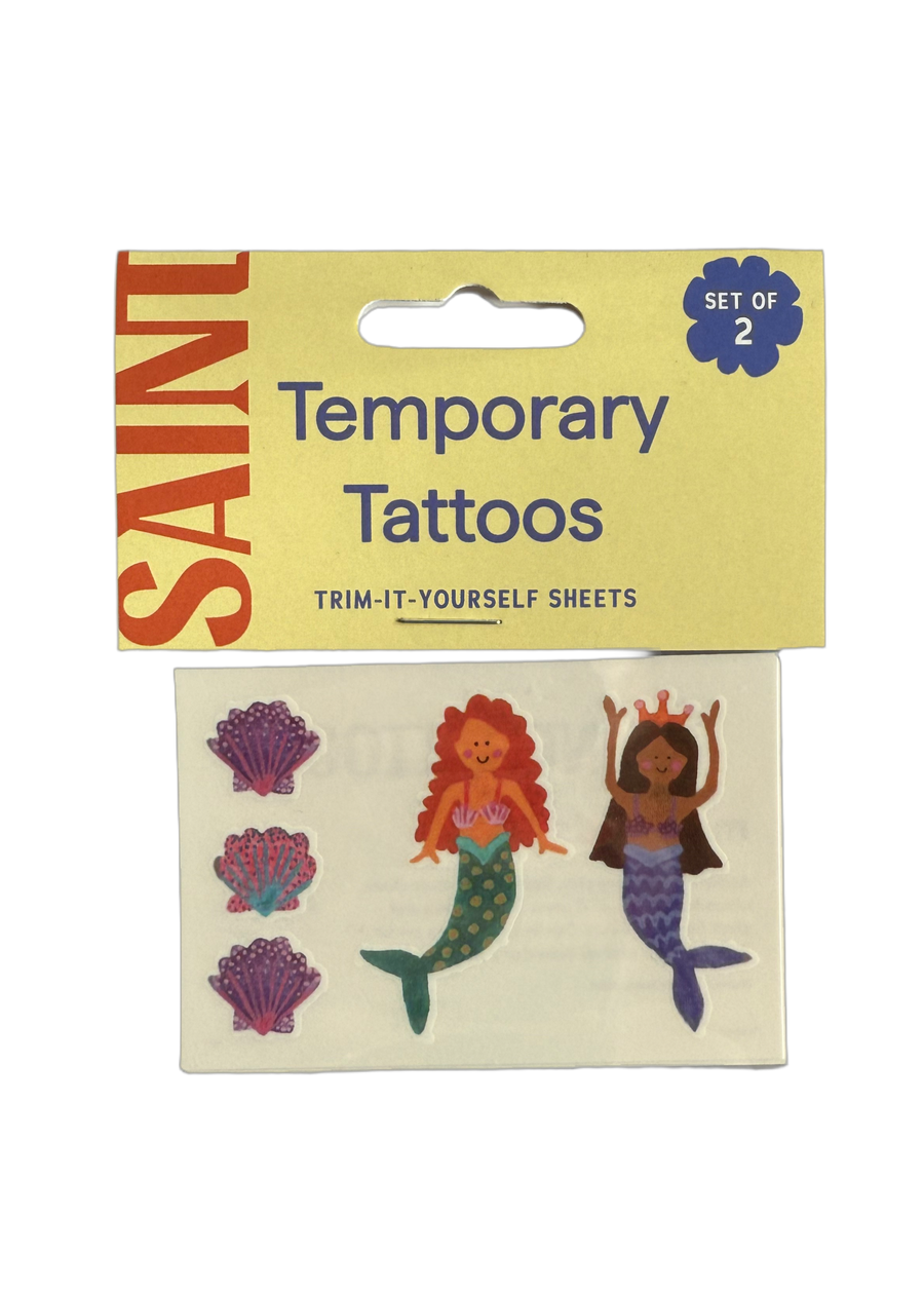 Saint & Company Temporary Tattoos - Mermaids