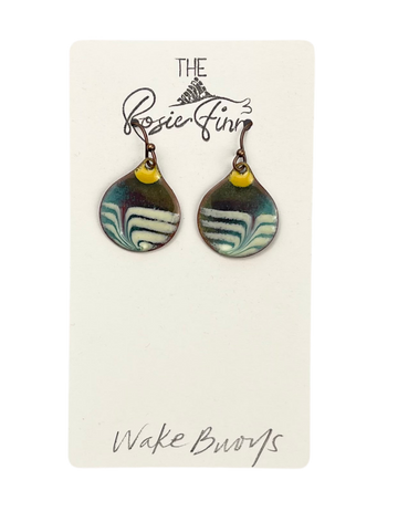 Rosie Finn - Swirl Buoy Earrings
