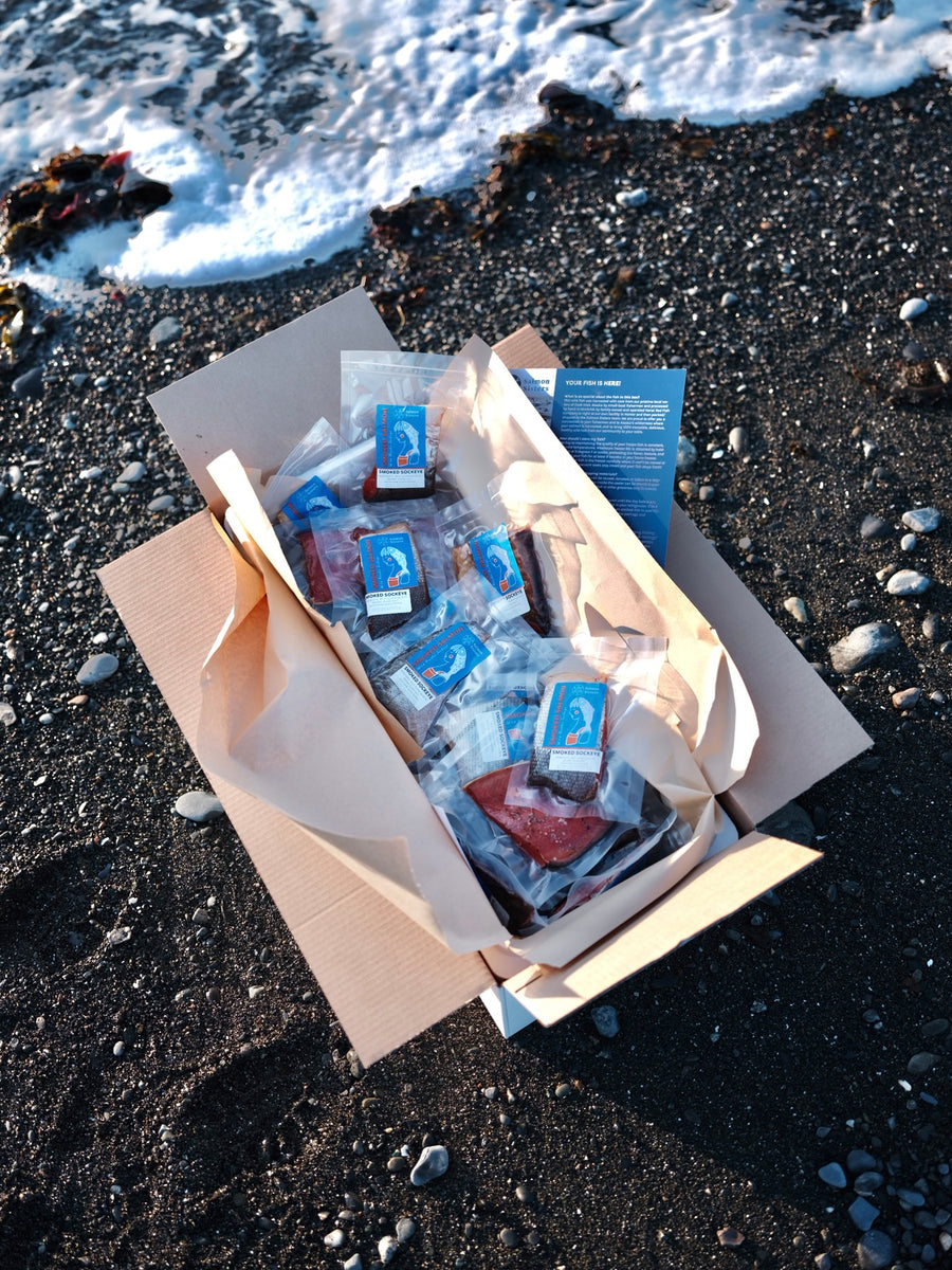 Wild Alaska Smoked Sockeye Salmon Box: 10 LB