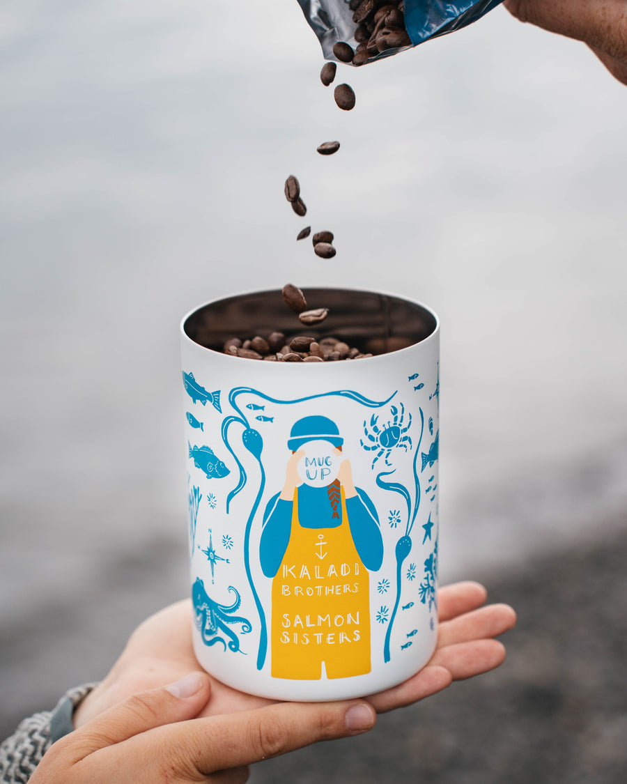 Mug Up Coffee Canister