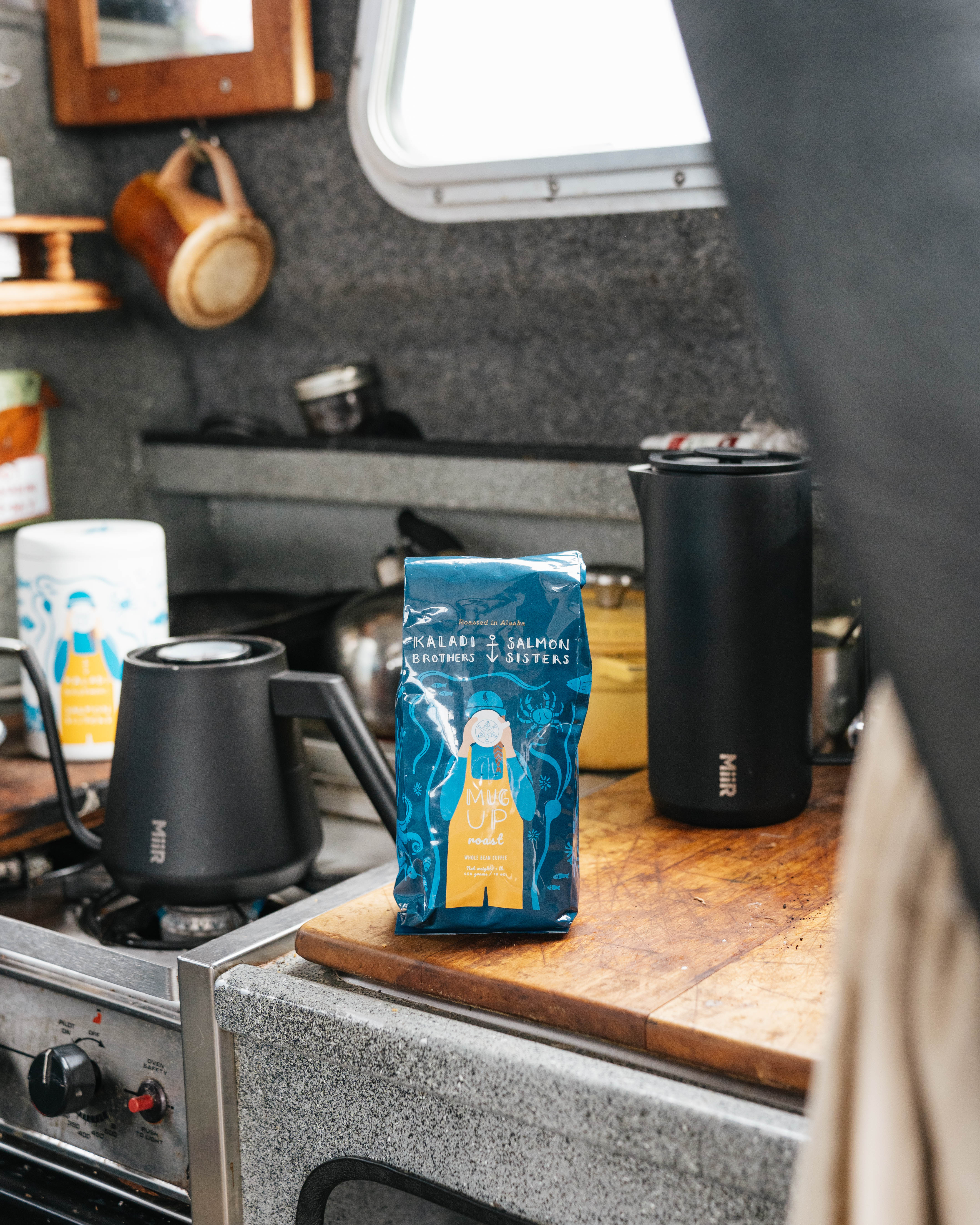 Kaladi Brothers x Salmon Sisters Mug Up Coffee