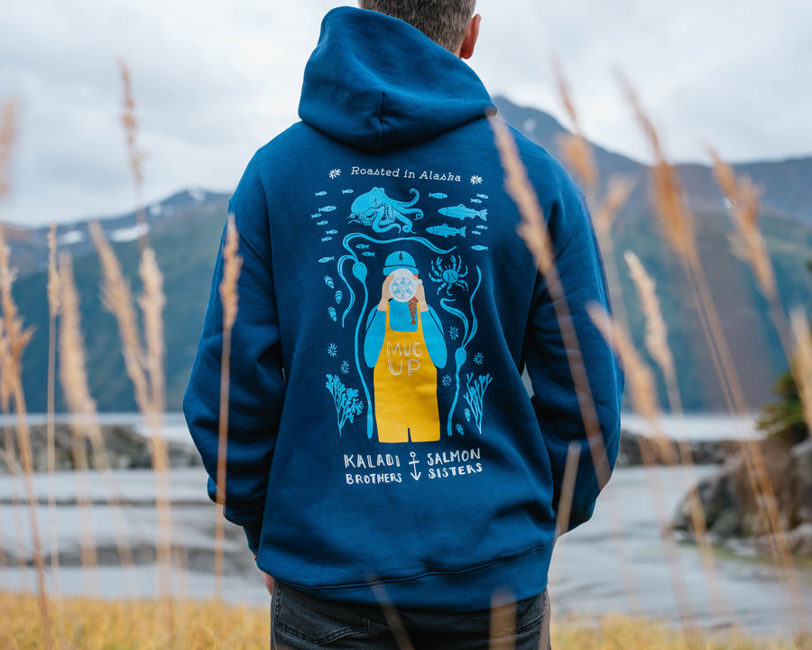 Kaladi Brothers x Salmon Sisters - Mug Up Hoodie