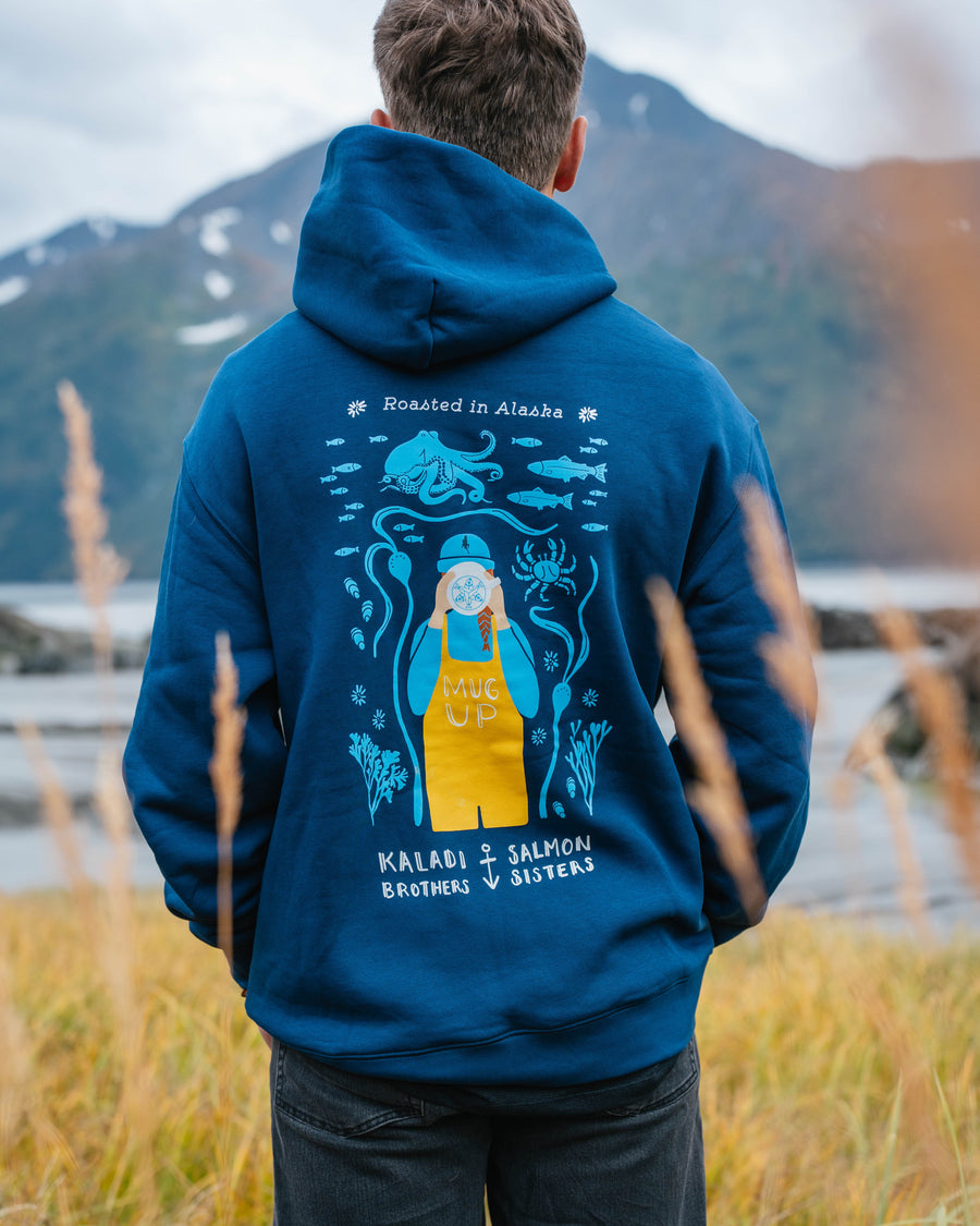 Kaladi Brothers x Salmon Sisters - Mug Up Hoodie
