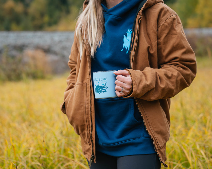 Kaladi Brothers x Salmon Sisters - Mug Up Hoodie