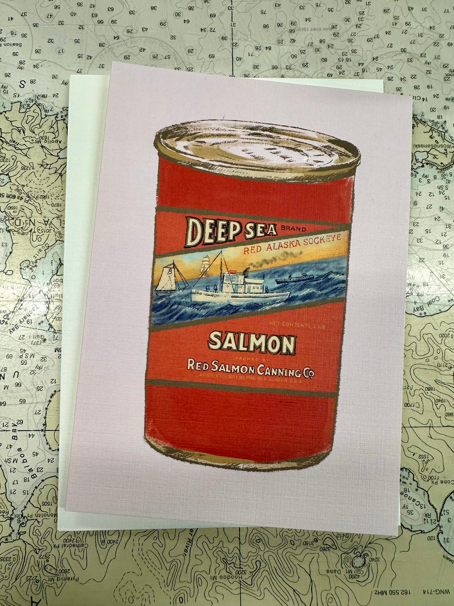 Alaska Canned Salmon Cards - 6 Pack