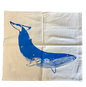 Hearth and Harrow - Whale Tea Towel