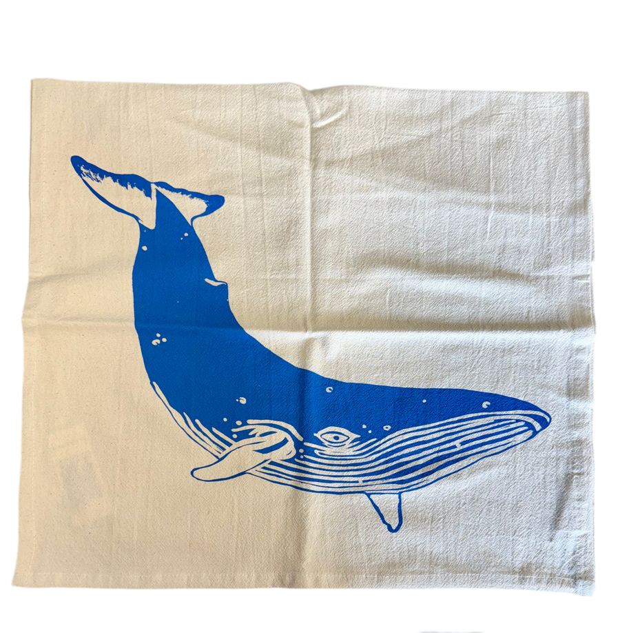 Hearth and Harrow - Whale Tea Towel