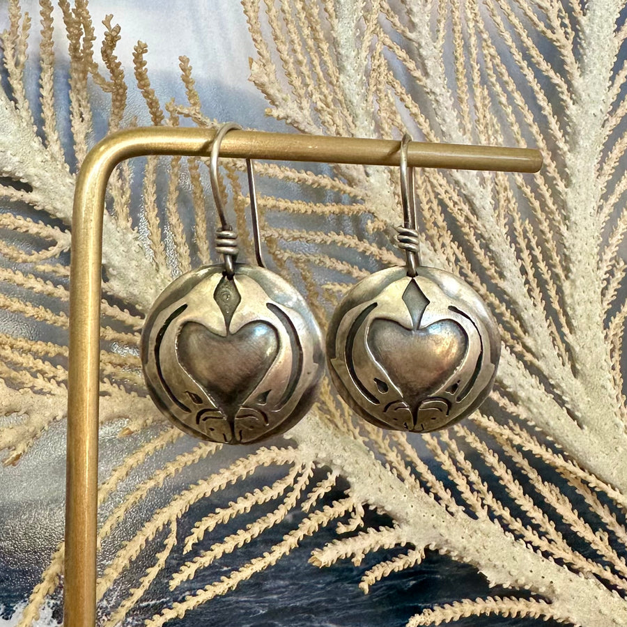 Alpha Kilo Metalworks - Salmon Love Earrings