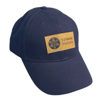 Nomar Salmon Sisters Logo Patch -  NAVY Ball Cap