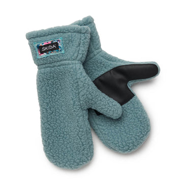 Fleece Mittens - Teal