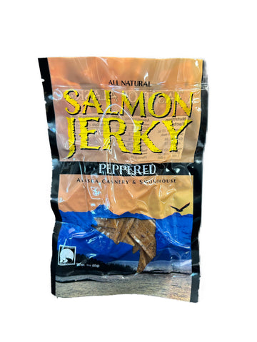 Salmon Jerky - Peppered