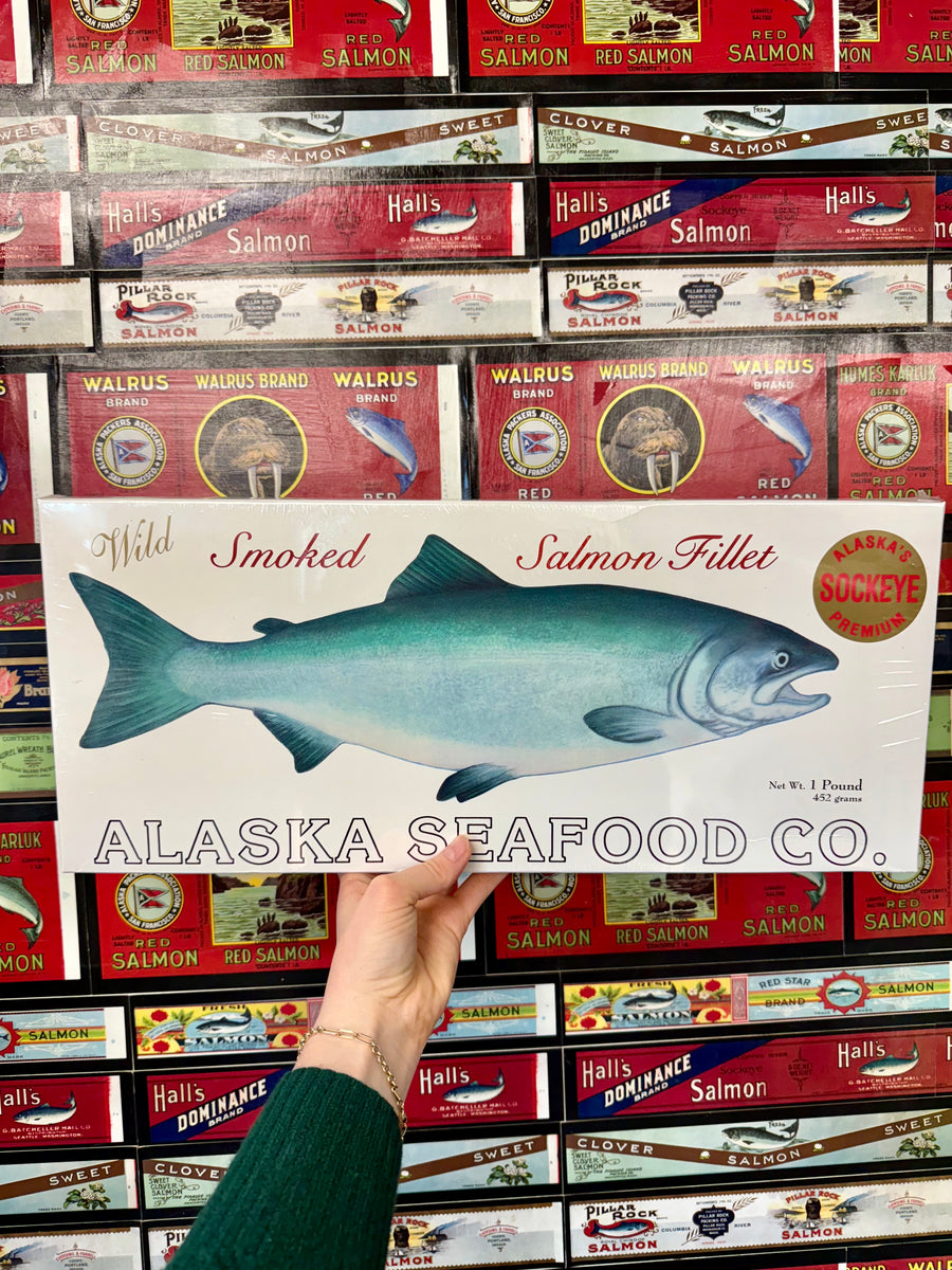 Alaska Seafood Co - Smoked Sockeye Gift Box (1 LB)
