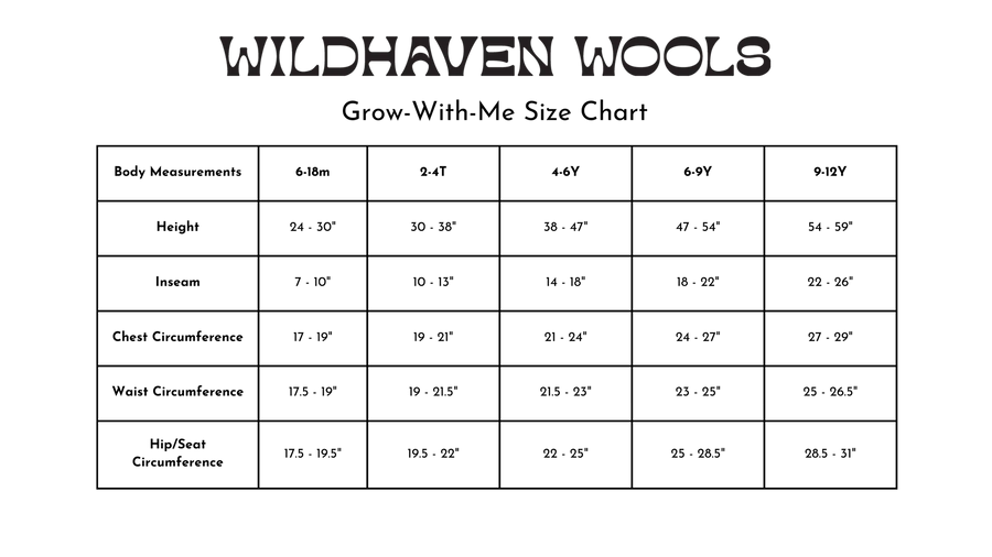 Wildhaven Wools - Base Layer Set