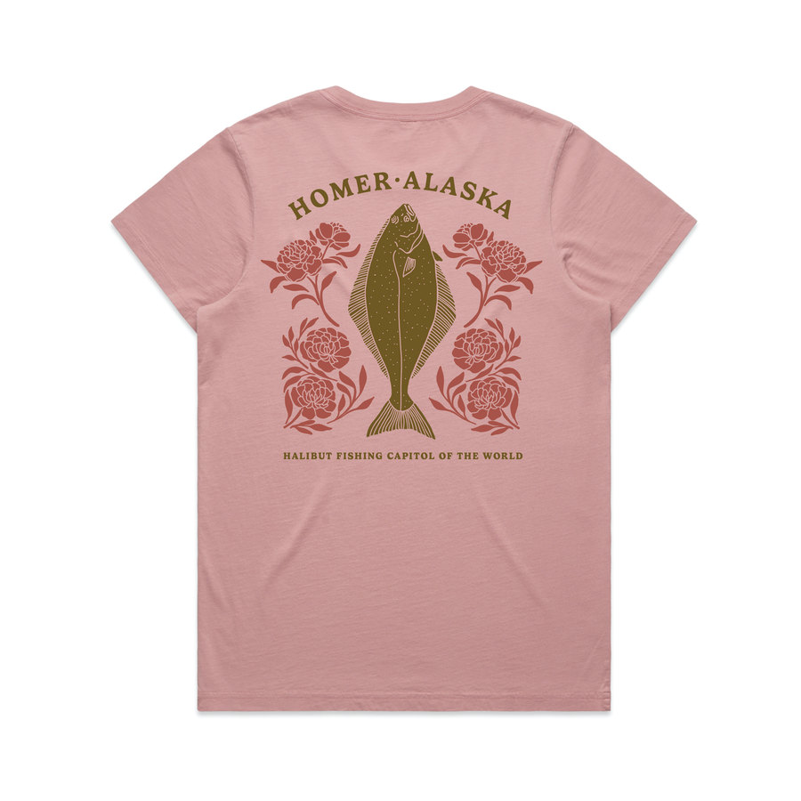 Summer 2024 Design: Homer Halibut Women's Tee