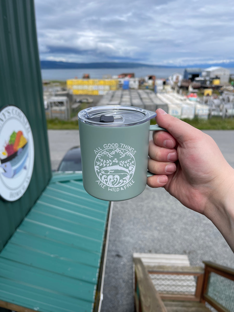 Wild & Free Camp Mug - 12 oz