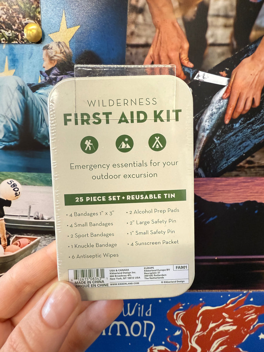 Kikkerland Design - Wilderness First Aid Kit