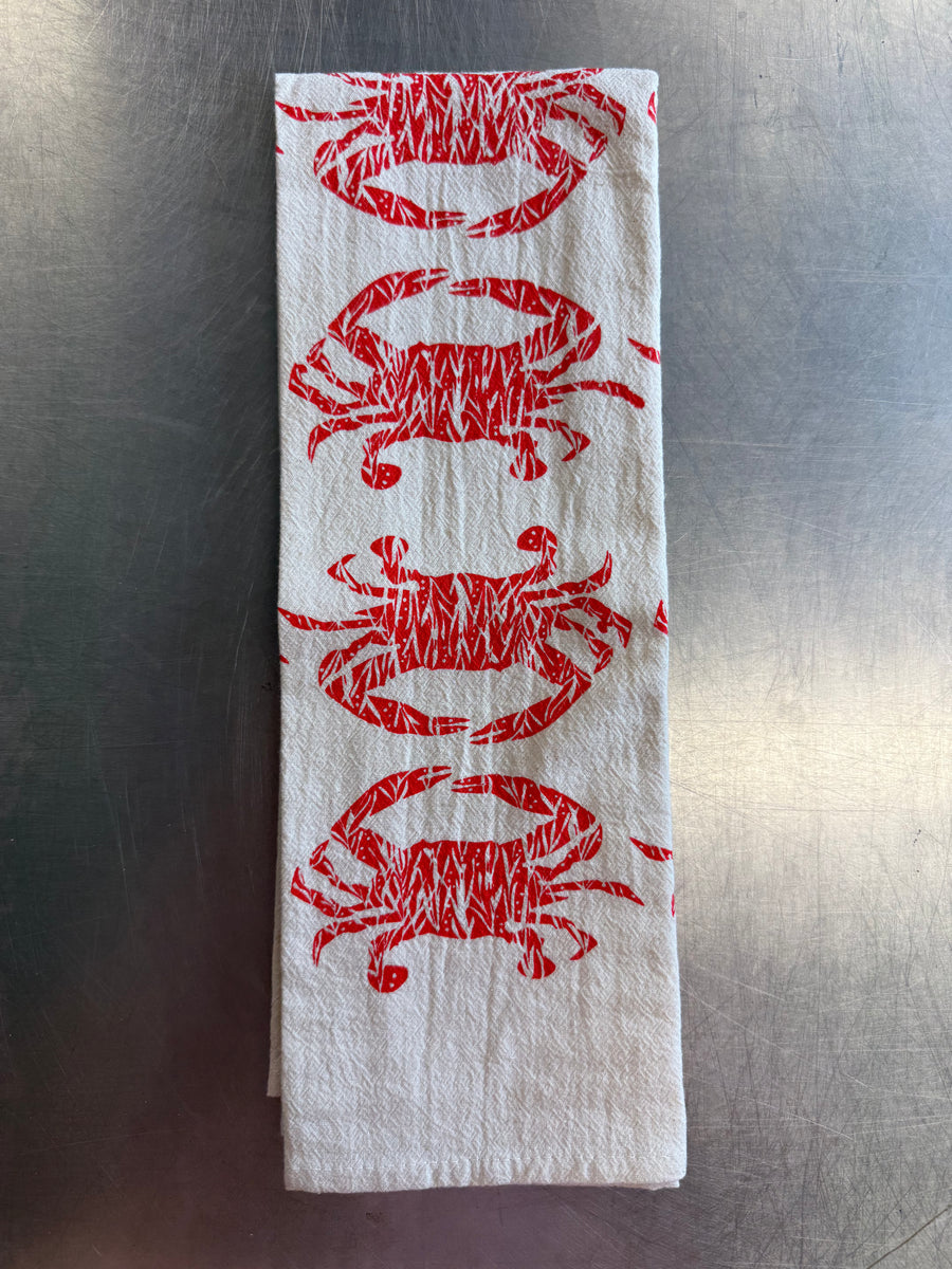 High Fiber - Crab Tea Towel