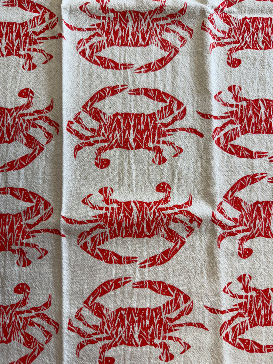 High Fiber - Crab Tea Towel