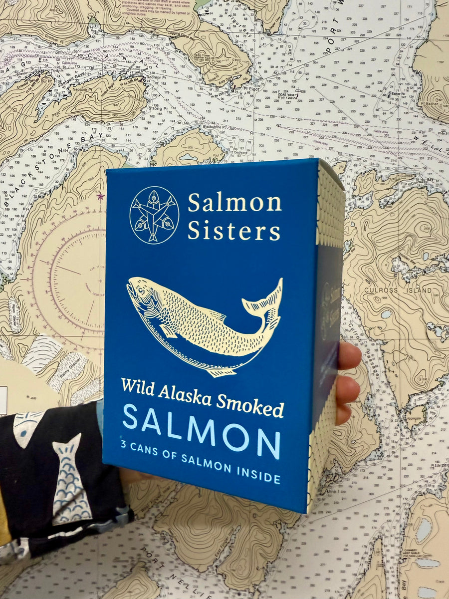 Smoked Tinned Alaska Salmon - 3 Pack