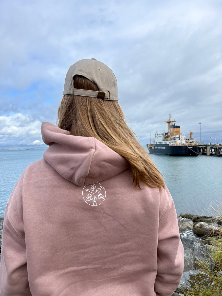Salmon Love Pullover Hoodie
