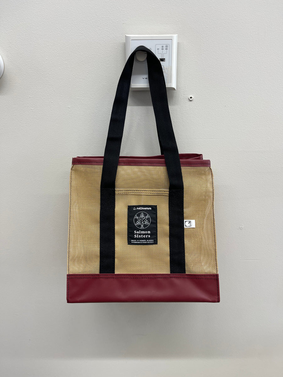 Nomar Brailer Bag Tote - Berry