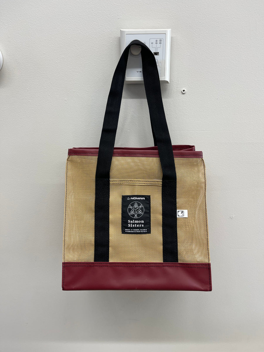 Nomar Brailer Bag Tote - Berry