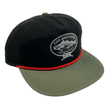Cod Brothers Baseball Hat - Black