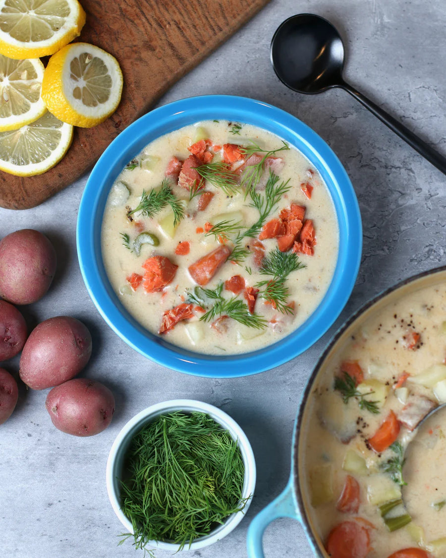 Heather's Choice - Smoked Sockeye Salmon Chowder